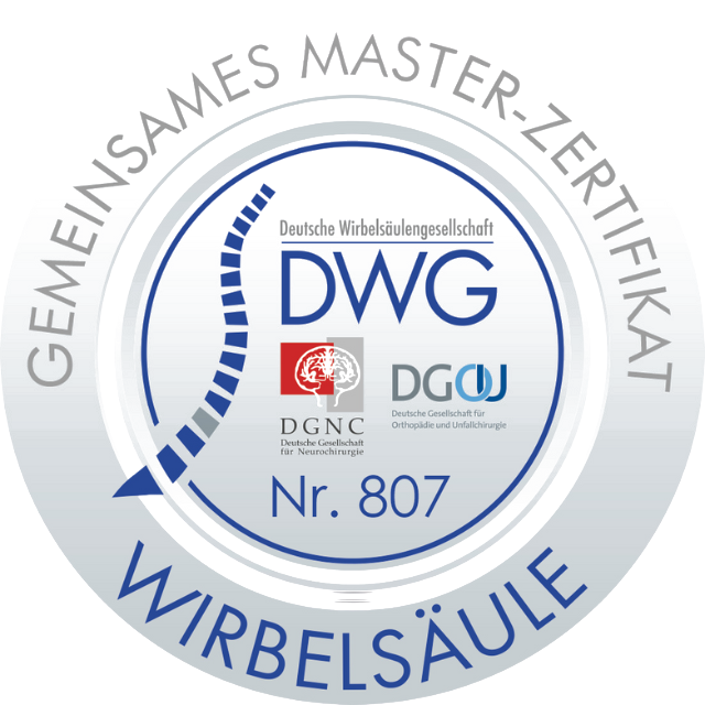 DWG Master-Zertifikat Wirbelsäule